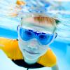 AquaSphere Schwimmmaske VISTA Junior klar / bluewater-yellow 3