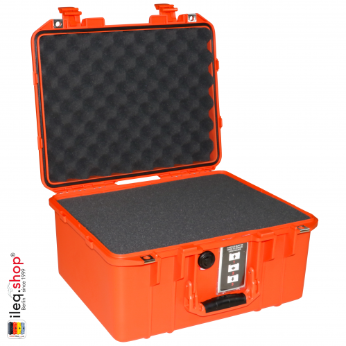 1507 AIR Koffer Mit Schaum, Orange