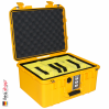1507 AIR Koffer Mit Einteiler, Gelb