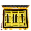 1507 AIR Koffer Mit Einteiler, Gelb 5