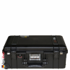 1535 AIR Carry-On Koffer Hybrid Mit Schaum+TrekPak Einteiler, Schwarz 1