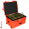 1607 AIR Koffer Mit Einteiler, Orange 7
