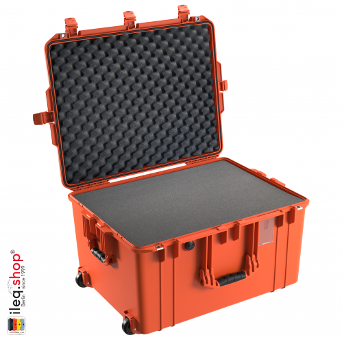 1637 AIR Koffer Mit Schaum, Orange