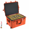 1637 AIR Koffer Mit Einteiler, Orange 8