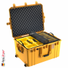 1637 AIR Koffer Mit Einteiler, Gelb 7
